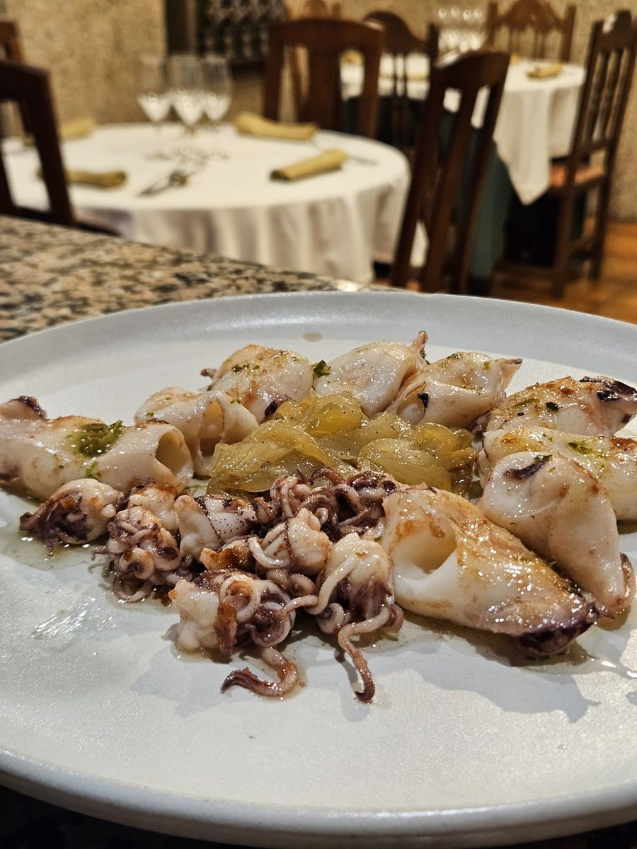 Chipirones a la plancha
