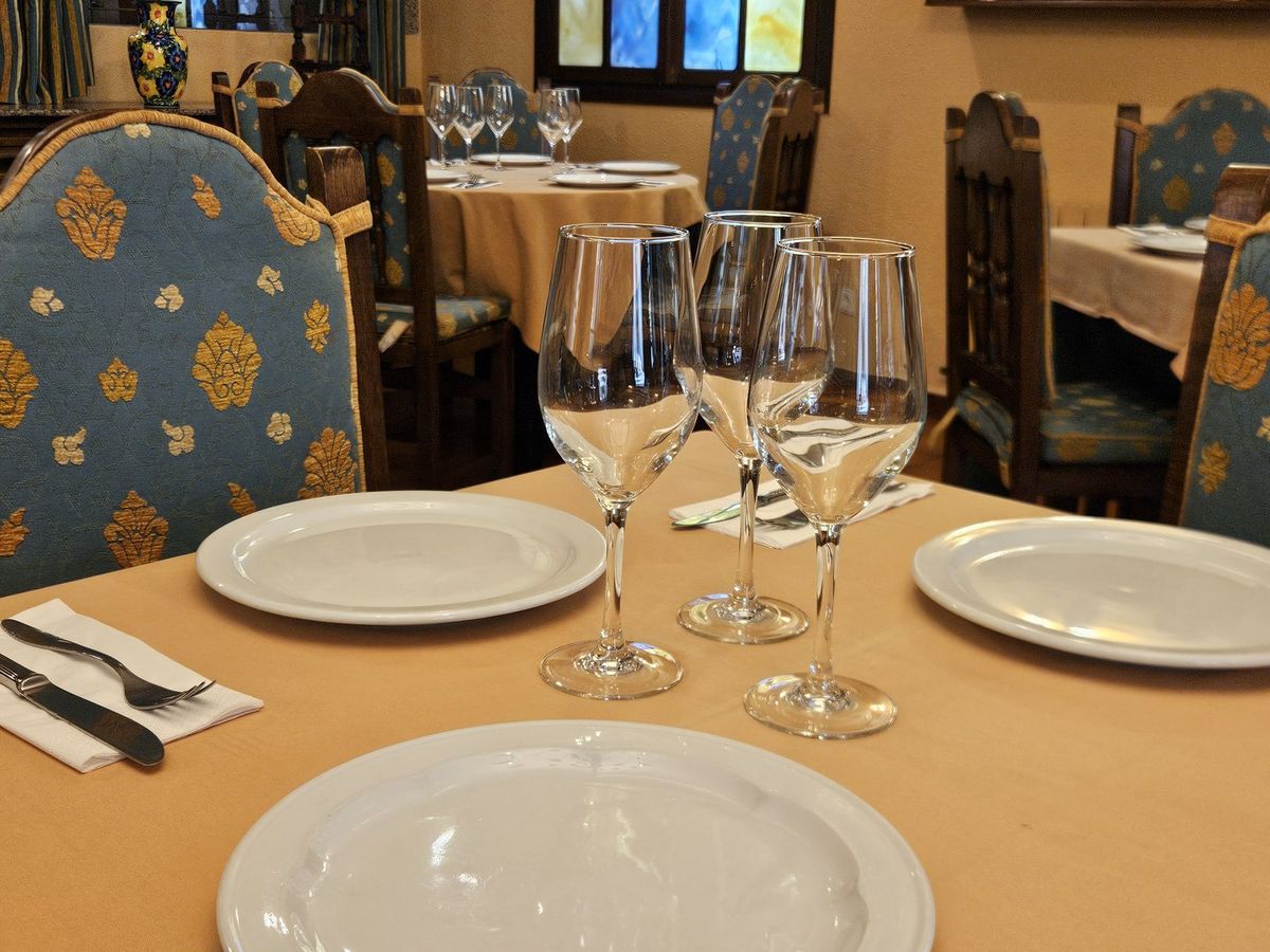Salón para celebraciones de O Ferro Parrilla